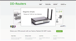 Desktop Screenshot of dd-routers.com